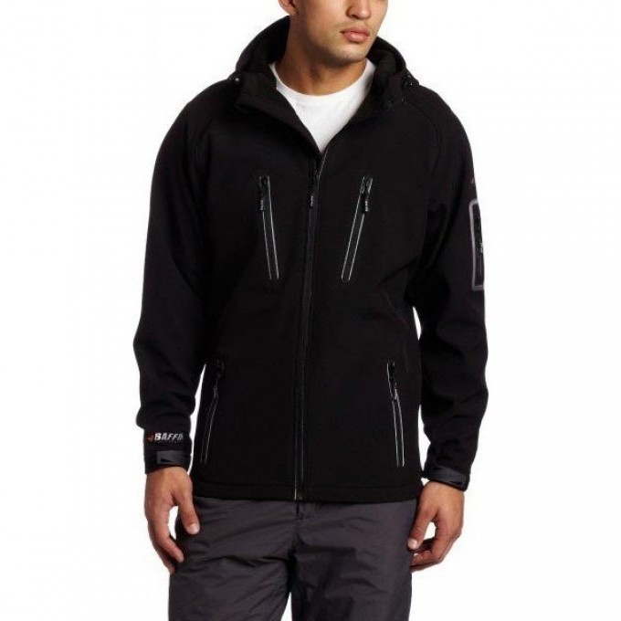 Куртка с капюшоном BAFFIN Men's Hooded Jacket Black M SHEL-M001-BK1-M Куртка с капюшоном BAFFIN Men's Hooded Jacket Black M SHEL-M001-BK1-M