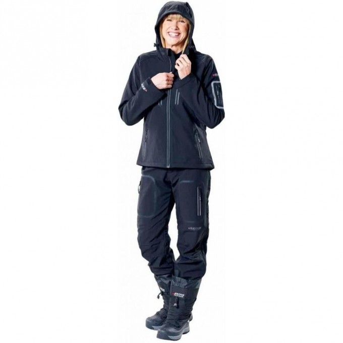 Куртка с капюшоном BAFFIN Women's Hooded Jacket Black SHEL-W001-BK1-L Куртка с капюшоном BAFFIN Women's Hooded Jacket Black SHEL-W001-BK1-L