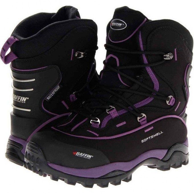 Ботинки BAFFIN Hike Black/Plum 07/37 SOFT-W001-BAH-07 Ботинки BAFFIN Hike Black/Plum 07/37 SOFT-W001-BAH-07